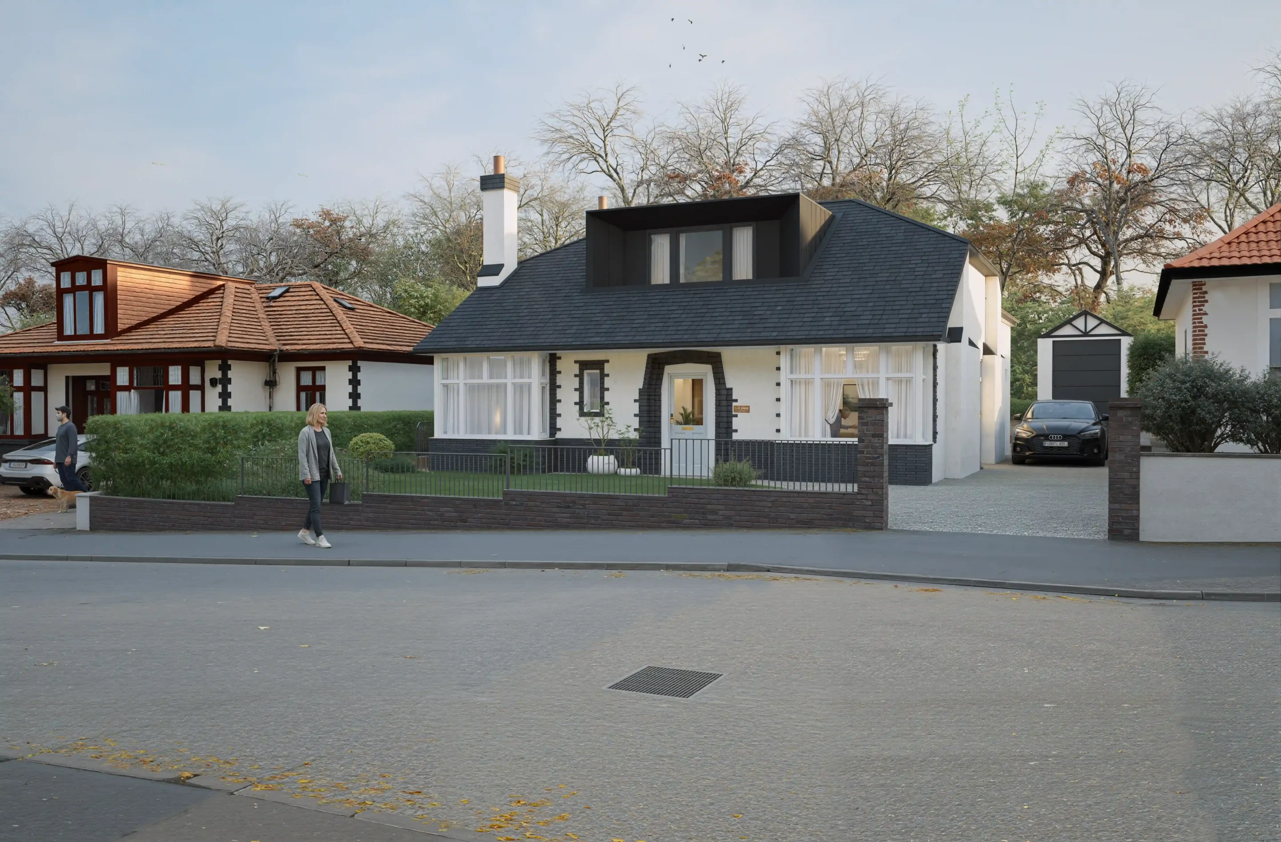 68 Henderland Road, Bearsden — ATW Chartered Architects — Architectural Visualization by AA 3D Studio