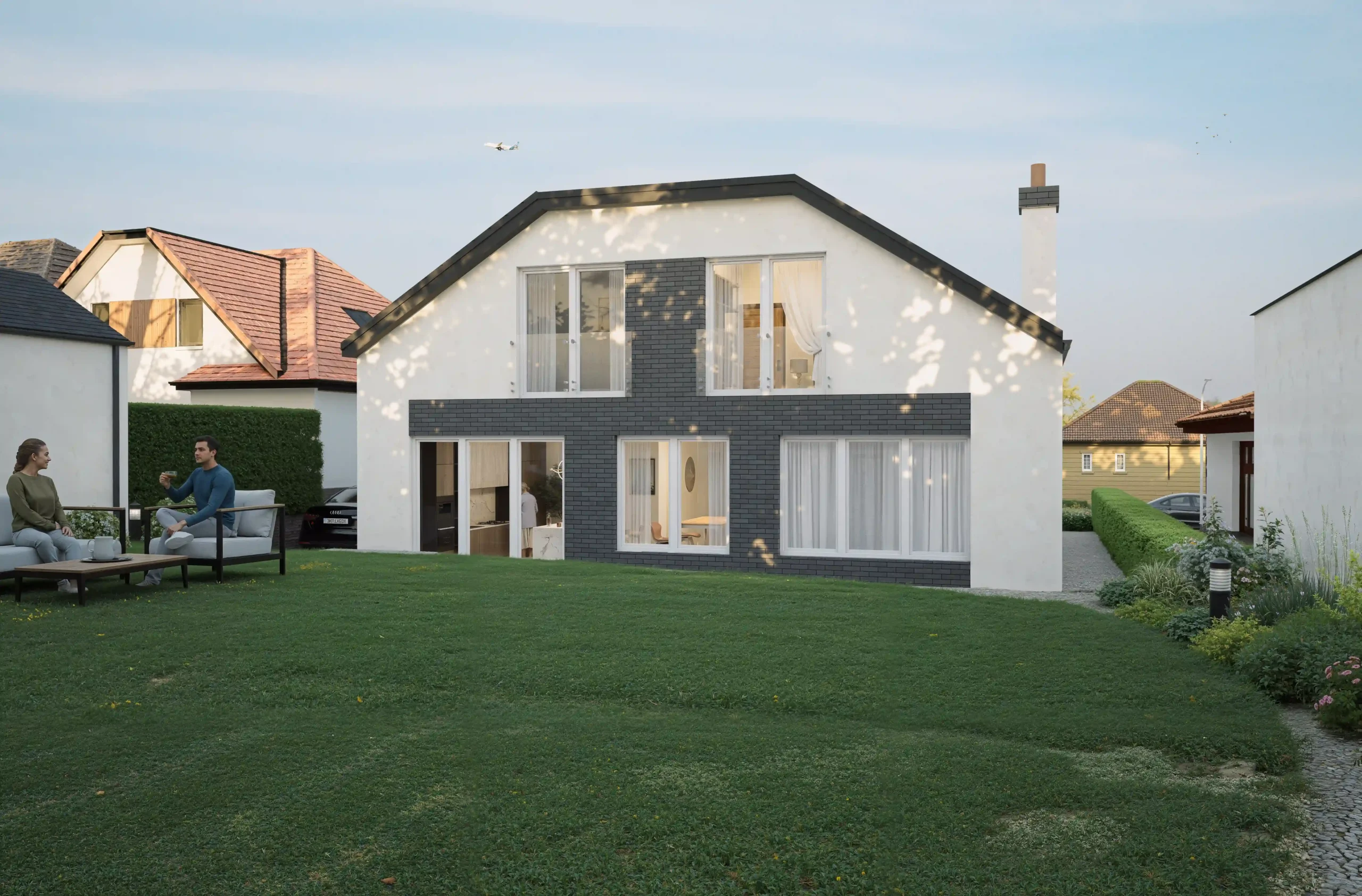 68 Henderland Road, Bearsden — ATW Chartered Architects — Architectural Visualization by AA 3D Studio