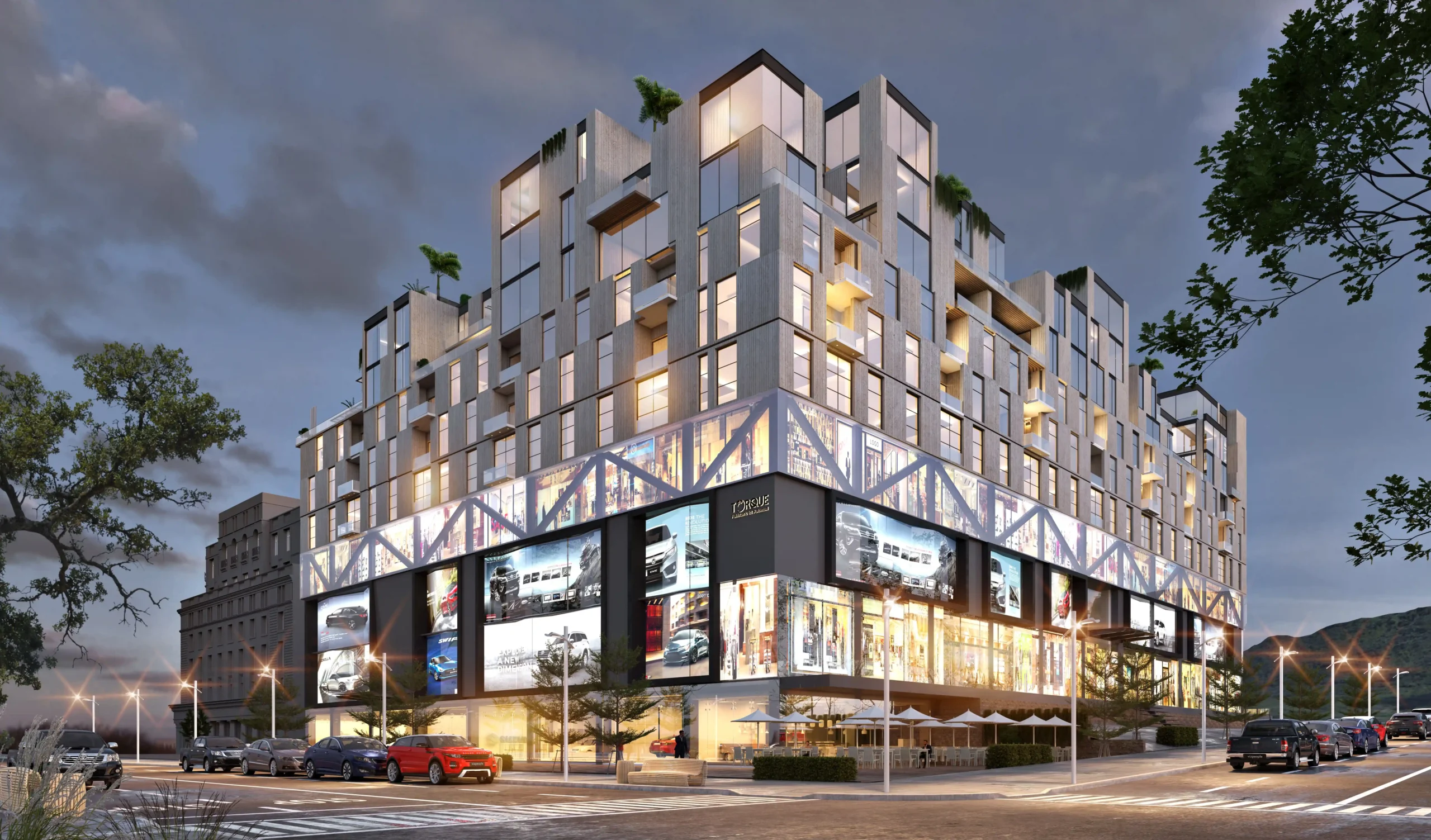 The Cantre point — Velvet Brick — Architectural Visualization by AA 3D Studio