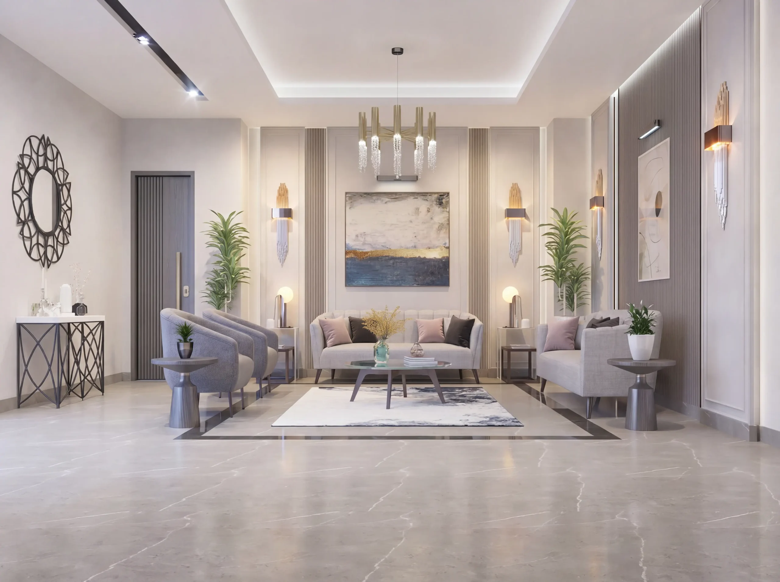 Penthouse — Velvet Brick — Architectural Visualization by AA 3D Studio