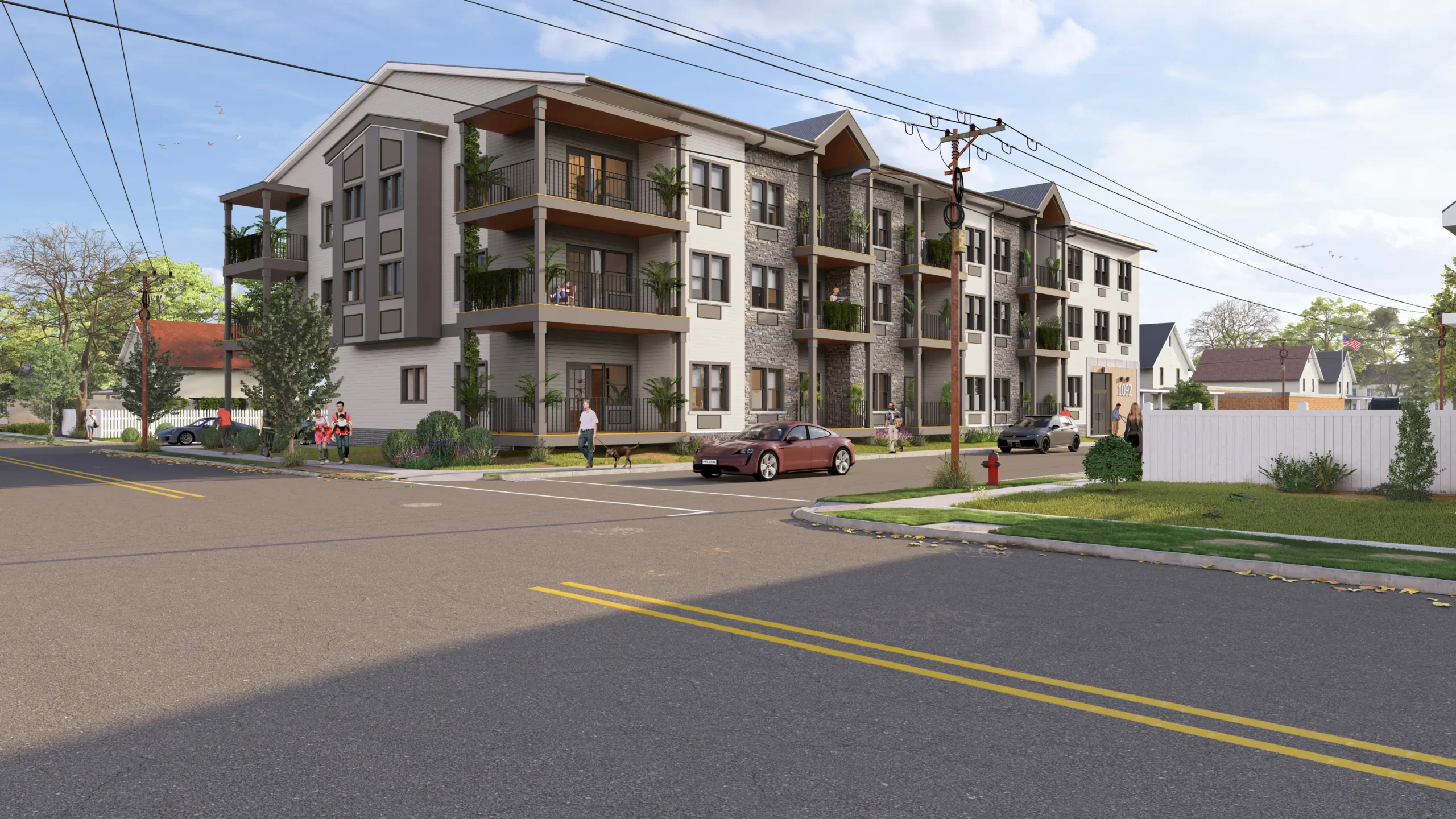 Planfield NJ — ATW Chartered Architects — Architectural Visualization by AA 3D Studio