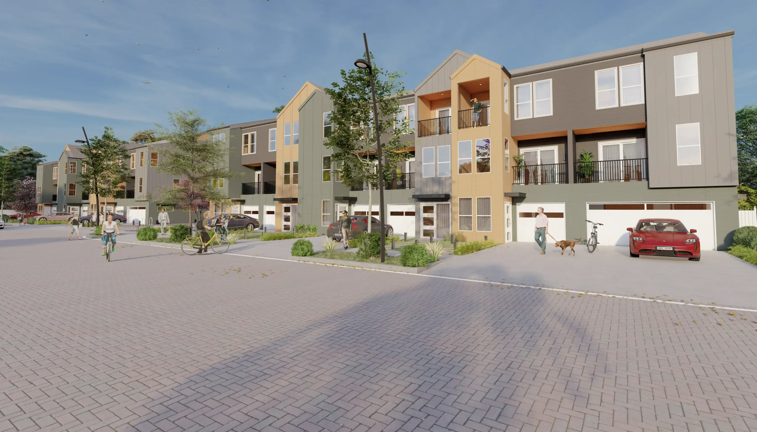 45th St Lofts site — Chrysalis Architecture — Architectural Visualization by AA 3D Studio
